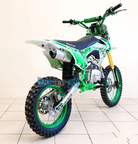 Мотоцикл MotoLand Кросс CRF125 зелёный
