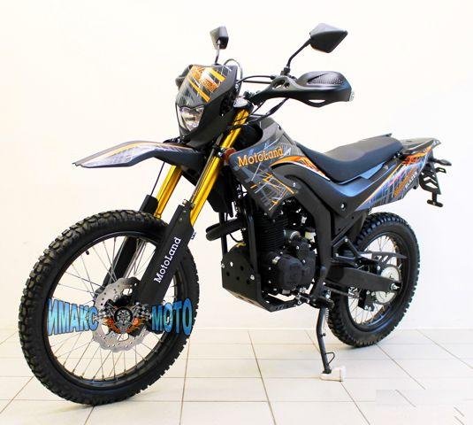 Мотоцикл Кросс 250 см3 Motoland Blazer чёрный