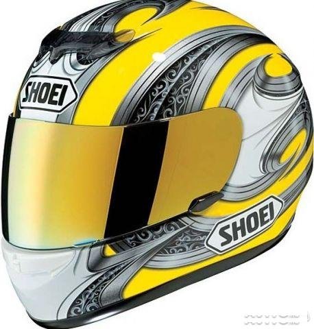 Визор Shoei CX-1V Золото - зеркальное оригинальное