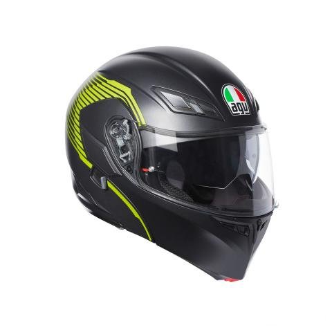 Compact ST AGV multi PLK vermont matt black/FL