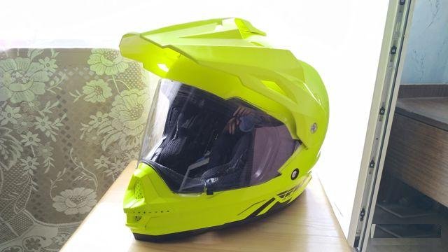 Fly Racing Trekker Solid шлем мотард (кроссовый)