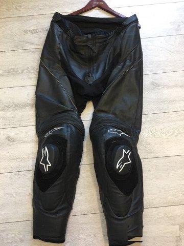 Мотоштаны Alpinestars mission кожаные