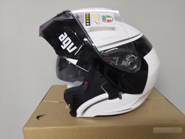 AGV Шлем compact multi - course white/gunmetal