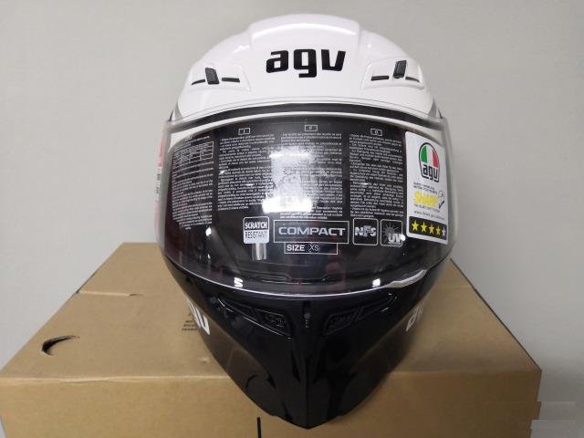 AGV Шлем compact multi - course white/gunmetal