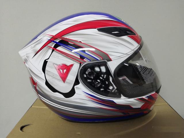 AGV Шлем K-4 EVO multi - hung-ON white/RED/blue