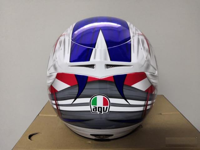 AGV Шлем K-4 EVO multi - hung-ON white/RED/blue