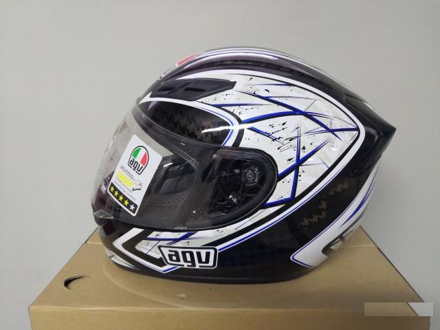 AGV Шлем K-4 EVO E2205 multi - sliver black/blue