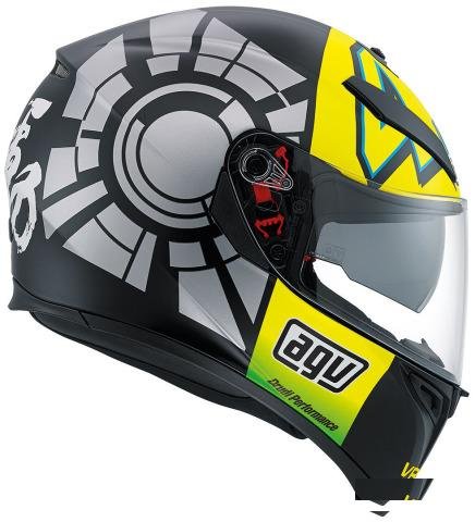 Шлем AGV K-3 SV Winter Test 2012 Top Pinloc ML(58)