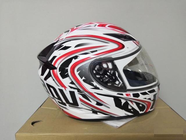 AGV Шлем K-3 E2205 multi - wire white/RED р.XXL