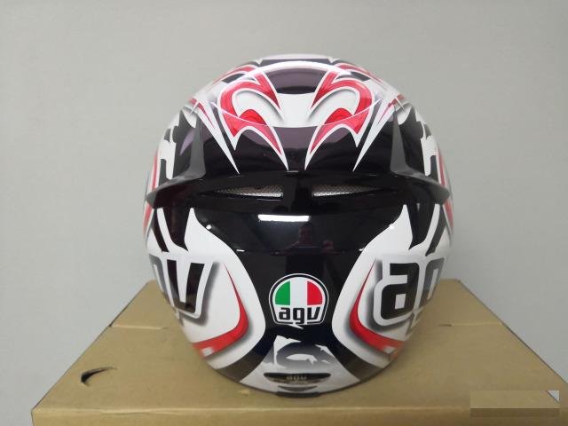 AGV Шлем K-3 E2205 multi - wire white/RED р.XXL