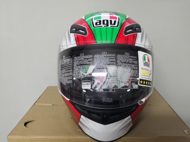 AGV Шлем K-4 EVO E2205 multi - hung-ON white/RED