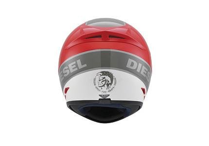 Шлем AGV «Diesel» Full-jack logo red/gunmetal/grey