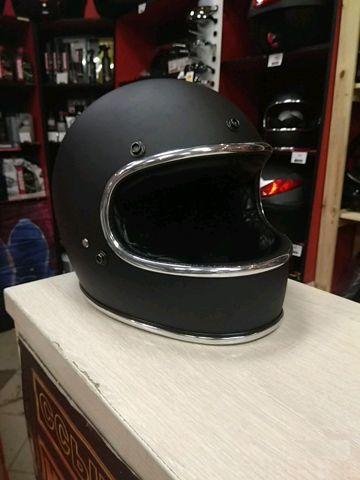 Шлем ретро cafe racer для мотоцикла скутера