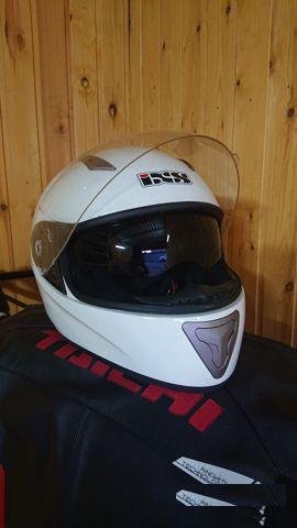 Шлем IXS H-520-1 интеграл, белый