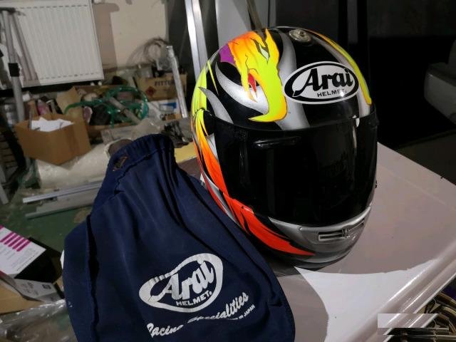 Мотошлем Arai Quantum и Shoei Raid II