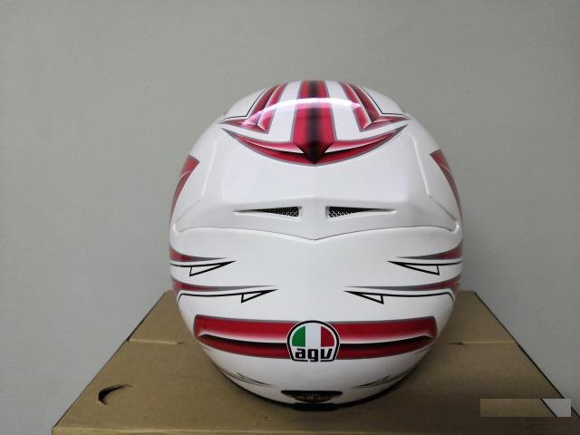 AGV Шлем K-4 EVO E2205 multi - arrow white/RED XL