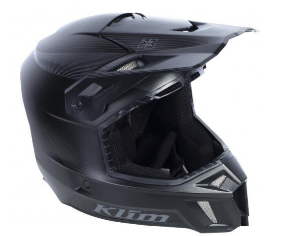 Новый шлем Klim F3 (XL) чёрный