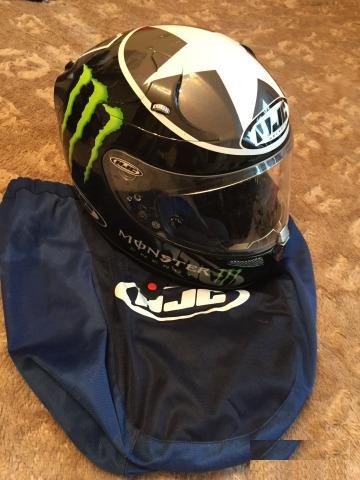 Мотошлем monster energy HJC helmets