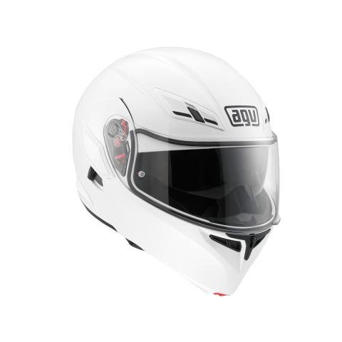 Шлем compact ST AGV E2205 solid PLK white