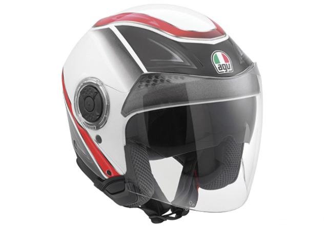 Шлем AGV «New Citylight» Urbanrace white/black/red