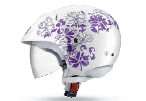 Шлем AGV «Bali II» Leaf white/lilac