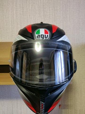 Шлем AGV + гарнитура