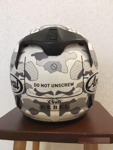 Мотошлем arai Rebel Command White.Размер S