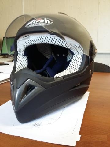 Шлем Airoh S4 "три в одном" для шоссеэндурокросс
