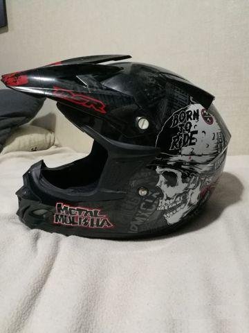 Кроссовый шлем MSR 2013 metal mulisha