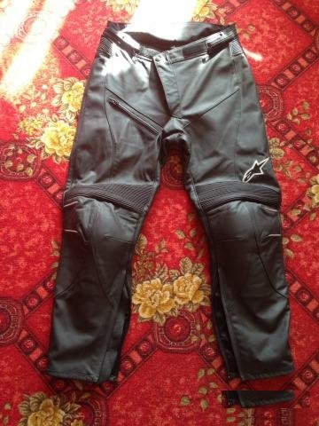 Брюки (штаны) кожаные Alpinestars BAT р.56