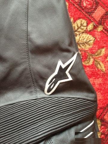 Брюки (штаны) кожаные Alpinestars BAT р.56