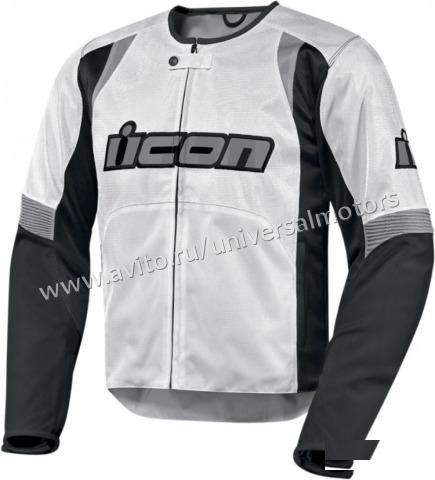 Куртка icon Overlord Textile Jacket white