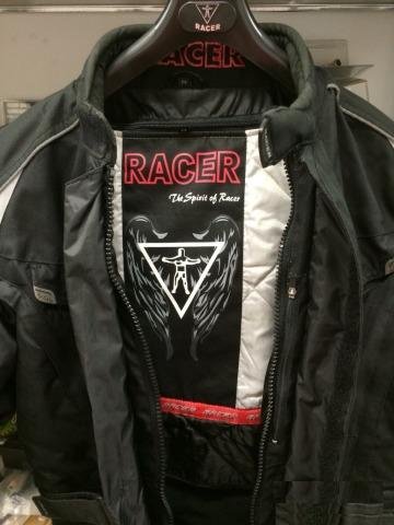 Racer куртка текстильная super vento чёрный