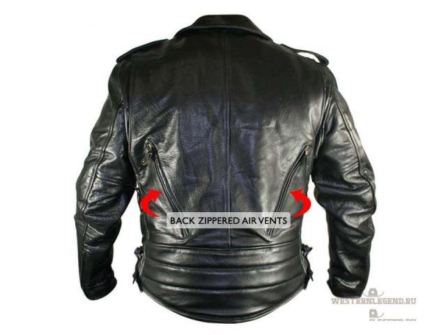 Кожаная мотокуртка Cool Rider Jacket