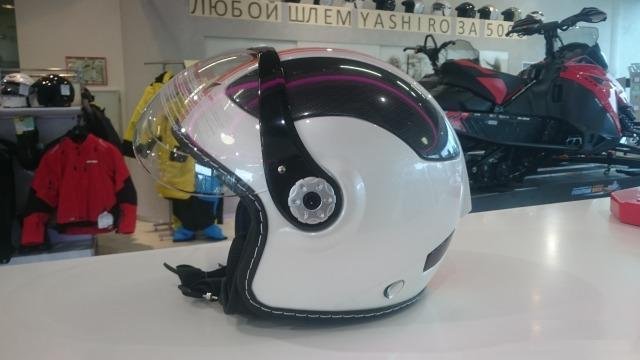 Шлем открытый Yashiro V580 Pearl White