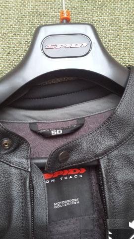 Куртка Spidi Track Leather black/white