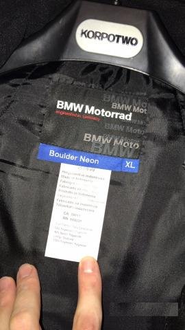 Куртка BMW boulder neon XL