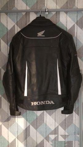 Мотокуртка кожаная "Honda"