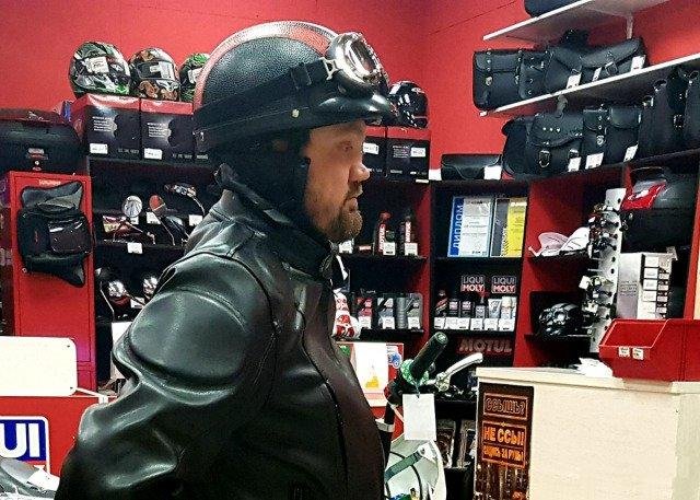 Шлем для мотоцикла мото кожа