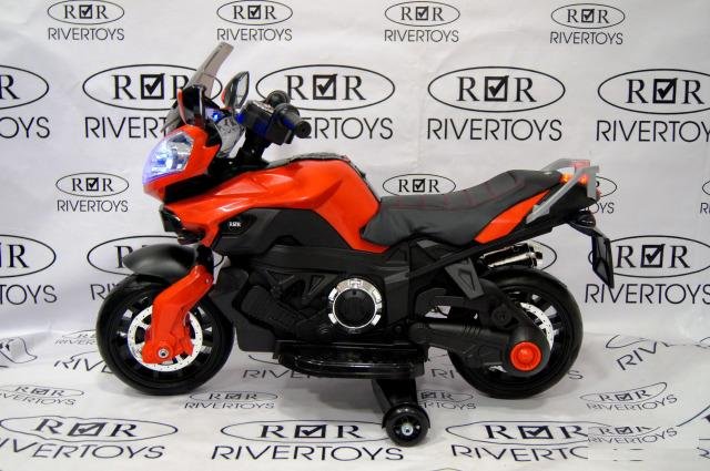 Детский Электрический Мотоцикл moto E222KX Красный