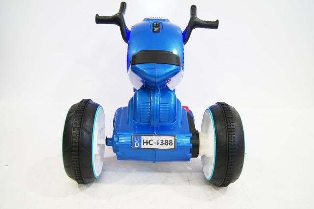Детский Электрический Мотоцикл moto HC-1388 Синий