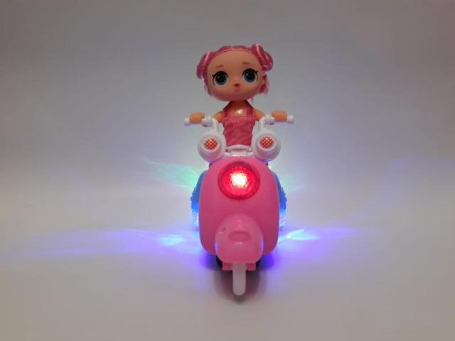 Куклы Лол на мотоцикле