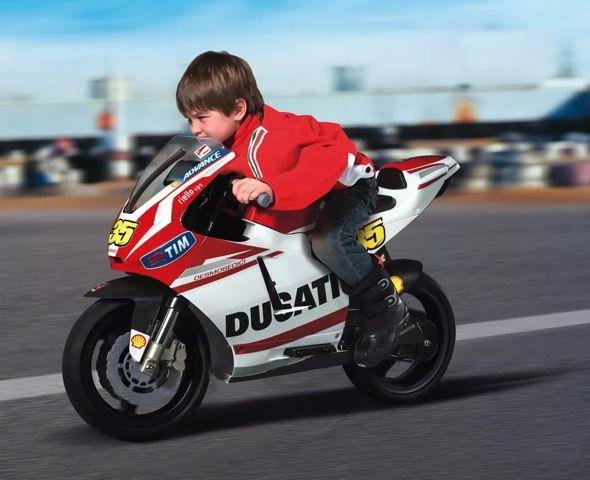 Запчасти от детского мотоцикла Peg-Perego Ducatti