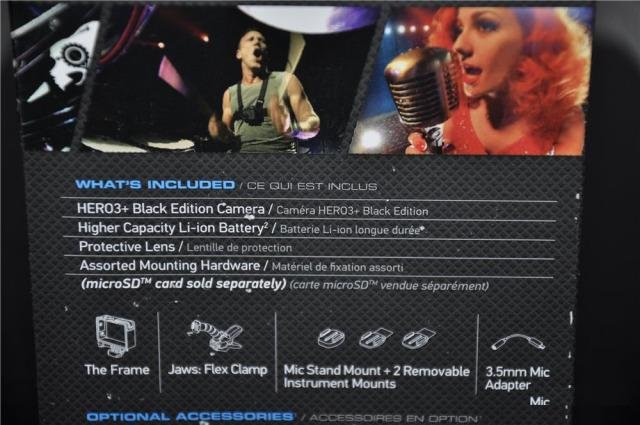 GoPro Hero 3+ Black Music Edition (новая)