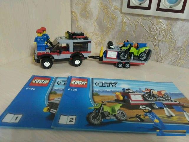 Лего Lego 4433 Транспортер мотоциклов