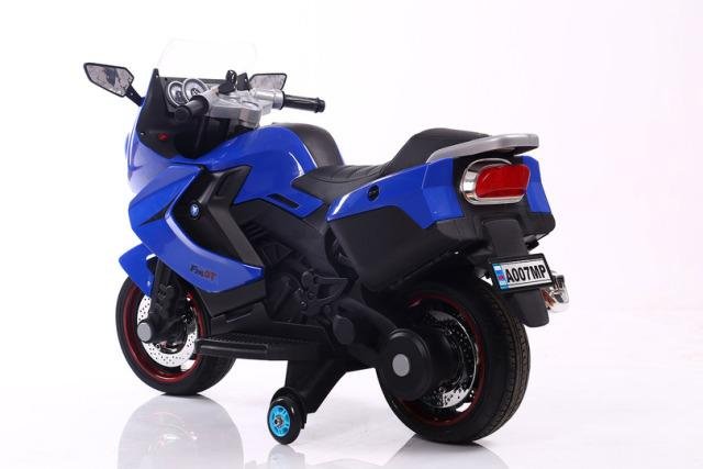 Электрический Мотоцикл superbike A007MP Синий