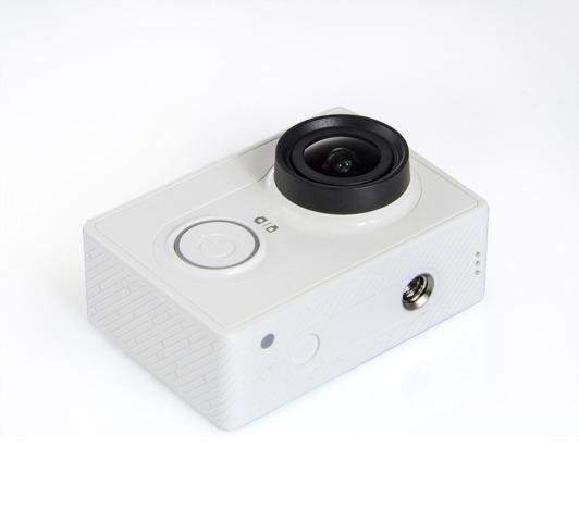 Камера Xiaomi YI action camera белая с аквабоксом
