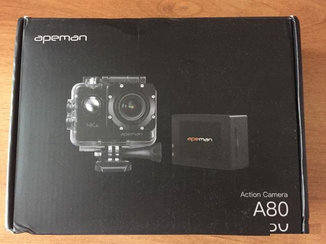 Камера Apeman 4K A80 PRO Wi-Fi Action Cam Full HD