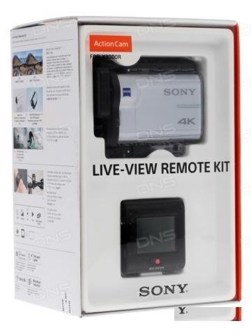Экшн-камера Sony FDR-X3000R 4K с Wi-Fi и GPS