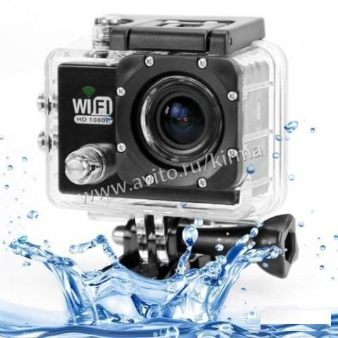 Экшн камера SJ6000 Full HD 1080P WiFi Waterproof